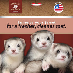 Marshall Pet Products Natural pH Balanced, Tearless Original Ferret Deodorizing Shampoo with Baking Soda, Baby Fresh Scent, 8 oz