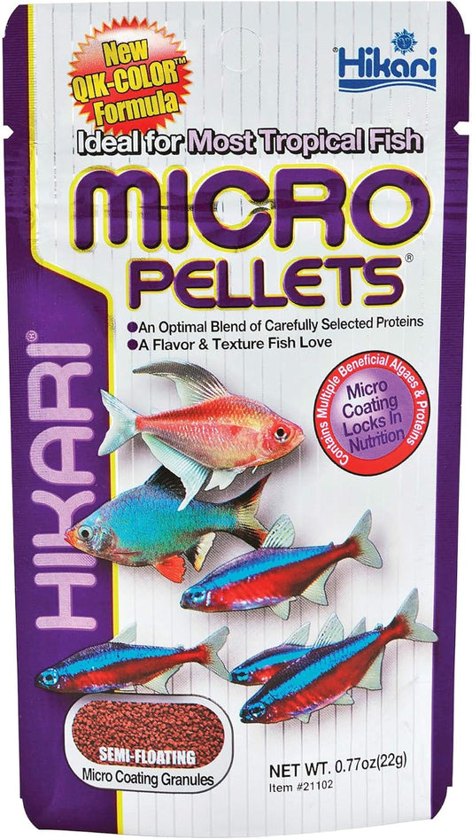Hikari Tropical Semi-Floating Micro Pellets Fish Food