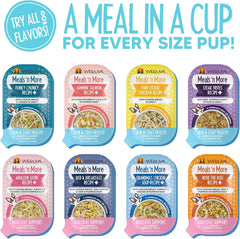 Weruva Meals 'n More Natural Wet Dog Food, Funky Chunky Plus Skin & Coat Health (Pack of 12)