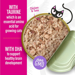 Tiki Cat Baby Favorites Whole Foods Wet Cat Food for Kittens Mega Pack