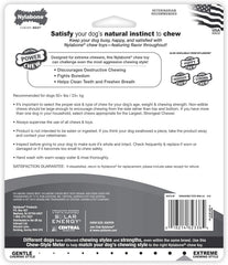 Nylabone Power Chew Textured Dog Chew Ring Toy, Dog Toys for Aggressive Chewers, Flavor Medley, X-Large/Souper (1 Count)