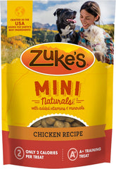 Zuke’s Mini Naturals Dog Training Treats for Dogs, Pet Treats Made with Real Chicken