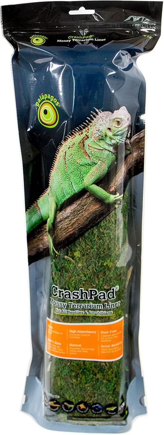 Galápagos CrashPad, Mossy Terrarium Liner, Natural, 18 x 36 in