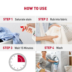 Nature's Miracle Laundry Boost Spot Treatment Stain and Odor Remover, 32 Oz., Laundry Pre-Wash Stain and Odor Remover