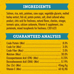 Zuke's Puppy Naturals Salmon Recipe Puppy Dog Treats, 5-oz pouch