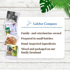 LAFEBER'S Tropical Fruit Nutri-Berries Pet Bird Food, Made with Non-GMO and Human-Grade Ingredients 3 lb