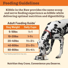 Primal Kibble in The Raw, Freeze Dried Dog Food, 5.4 lb Bag