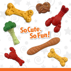 Nylabone Lobster Power Chew Toy for Dogs, Dog Toys for Aggressive Chewers, Filet Mignon Flavor, Small - Up to 25 Ibs, 1 Count