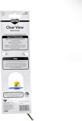 Kaytee Clear View Water Bottle for Pet Gerbils, Hamsters & Mice, 8 oz