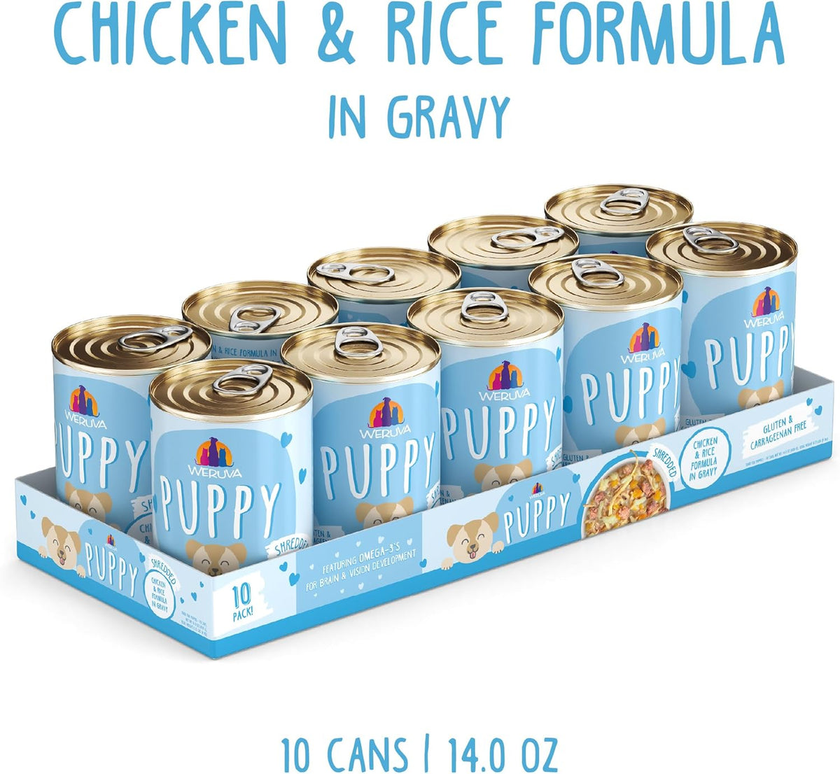 Weruva Puppy, Chicken and Rice Formula in Gravy