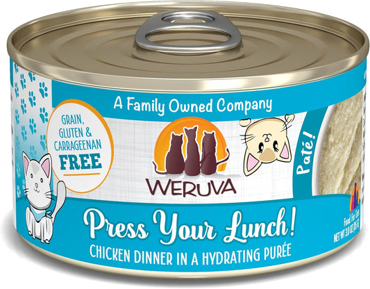 Weruva Wet Cat Food, Press Your Lunch with Chicken Pate