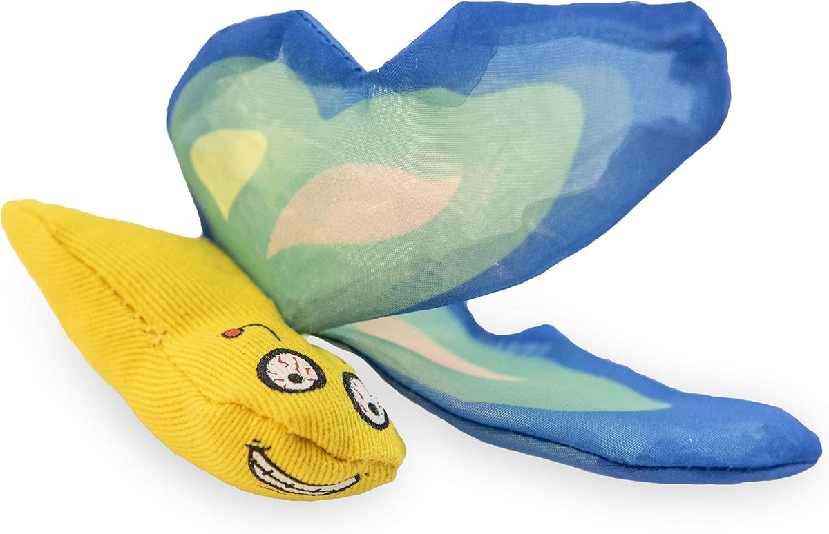 YEOWWW! Butterflies Catnip Filled Cat Toy