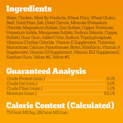 Pedigree Choice Cuts in Gravy Adult Canned Soft Wet Dog Food, Country Stew, 13.2 oz. Cans (12 Count, Pack of 1)