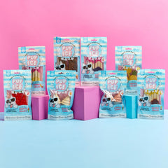 SPOT Pup Ice- Ready to Freeze at Home Dog Treats-Edible Chews for Medium Breed Dogs & Puppies