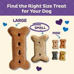 Old Mother Hubbard Wellness Original Mix Dog Biscuits, Natural, Training Treats, Four Flavors, Small Size, (6 Pound Bag)