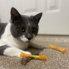 Spot® Kitty Fun Tubes Cat Toys Assorted Color 3.25 Inch X 3 Count