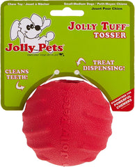 Jolly Pets Tuff Tosser Bouncing Ball Tog Toy/Treat Holder