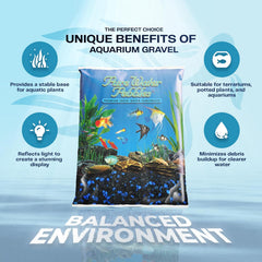 Lasernite Glo Aquarium Gravel - 5 lbs - Non-Toxic, Colorfast, Vibrant Substrate for Aquariums, Terrariums, Ponds & Crafts