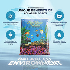 Neon Cherryberry Aquarium Gravel - 5 lbs - Non-Toxic, Colorfast, Vibrant Substrate for Aquariums, Terrariums, Ponds & Crafts
