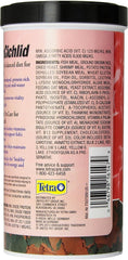 TetraCichlid Cichlid Flakes, Fish Food, Clear Water Advanced Formula