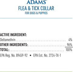 ADAMS Flea & Tick Collar for Dogs & Puppies – 2 Pack