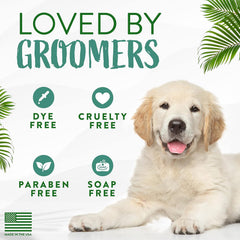 TropiClean Cocoa Butter Ear Wash for Dogs & Cats | Alcohol Free Dog Ear Cleaner Solution | Pet Ear Wash Derived from Natural Ingredients |