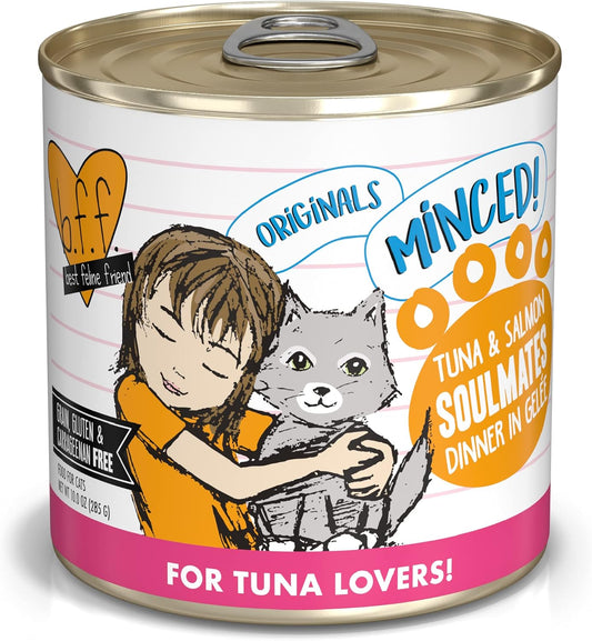 Weruva Best Feline Friend (B.F.F.) Grain-Free Cat Food, Tuna & Salmon Soulmates