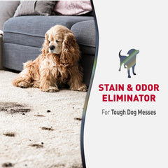 Nature’s Miracle Advanced Stain & Odor Eliminator, 32 Ounces, Sunny Lemon Scent, Severe Mess Enzymatic Formula For Tough Pet Messes