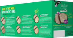 Tiki Cat Luau Pâté Variety Pack, Succulent Combinations of Real Protein, Grain-Free Balanced Nutrition Wet Canned Cat Food, for All Life Stages