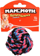 Mammoth Pet Products 43720085: Monkey Fist Ball Dog Toy, Mini