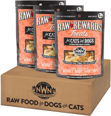 Northwest Naturals Raw Rewards Freeze-Dried Whitefish Treats for Dogs and Cats - Bite-Sized Pieces - Healthy, 1 Ingredient, Human Grade Pet Food, All Natural, Proudly Made in USA