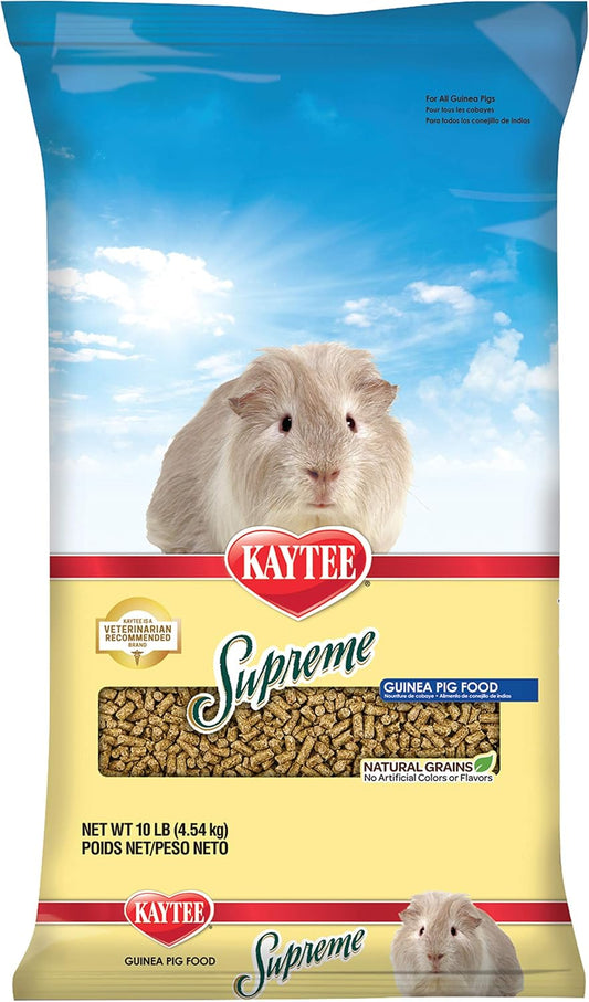 Kaytee Supreme Guinea Pig Food 10 Pounds