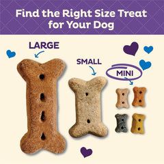 Old Mother Hubbard Wellness Original Mix Dog Biscuits, Natural, Training Treats, Four Flavors, Mini Size, (20 Ounce Bag)
