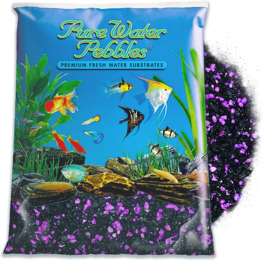 Blakberry Glo Aquarium Gravel - 5 lbs - Non-Toxic, Colorfast, Vibrant Substrate for Aquariums, Terrariums, Ponds & Crafts