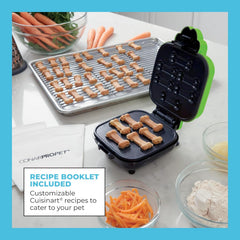 CONAIRPROPET Goodbone Dog Treat Maker, 6 Treats, Included Cuisinart Recipe Book
