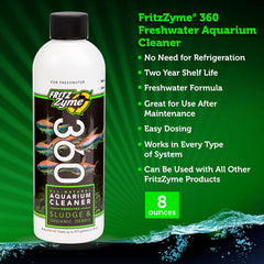 Fritz Aquatics 83302 FritzZyme 360 Biological Conditioner for Fresh Water Aquariums