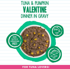 Weruva Best Feline Friend (B.F.F.) Grain-Free Cat Food, Tuna & Pumpkin Valentine