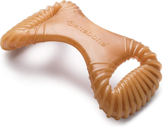 Benebone Dental Durable Dog Chew Toy for Aggressive Chewers, Real Chicken, Made in USA