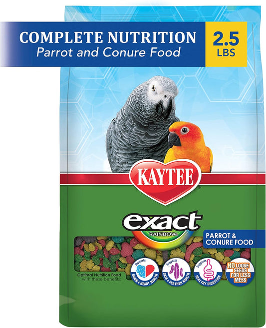 Kaytee® Exact Rainbow® Parrot & Conure Food 2.5 Lbs