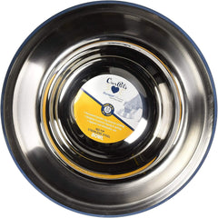 OurPets DuraPet Premium Dishwasher Safe Stainless Steel Dog Bowl for Food or Water [Multiple Sizes for Small to Large Dogs] in Traditional or Wide Base Design