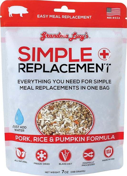Grandma Lucy's Simple Replacement Pork, Rice and Pumpkin