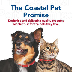 Coastal - Loops 2 - Double Handle Dog Leash, Red, 1" x 06'
