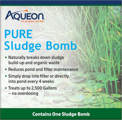 Aqueon Pure Sludge Bomb 1ea/1-pk