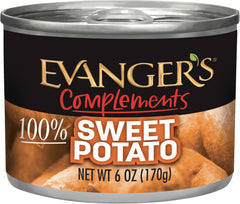 Evanger's Grain-Free Sweet Potato for Dogs & Cats 6 oz, 24 pk