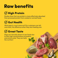 Animals Like Us - RawMix50 Premium Freeze-Dried Raw Grass-Fed Lamb Recipe Dog Food, Protein Rich, Includes Kibble, Non-GMO, No Wheat or Corn
