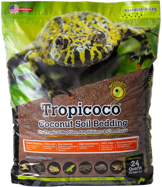 Galápagos Tropicoco Soil Brick Natural Coconut Soil Bedding