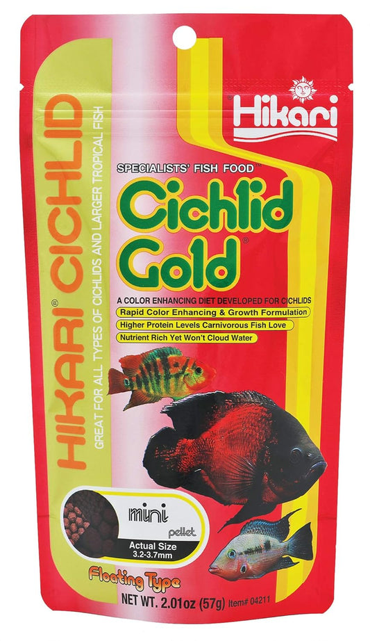 Hikari USA Inc Cichlid Gold Pellet Fish Food