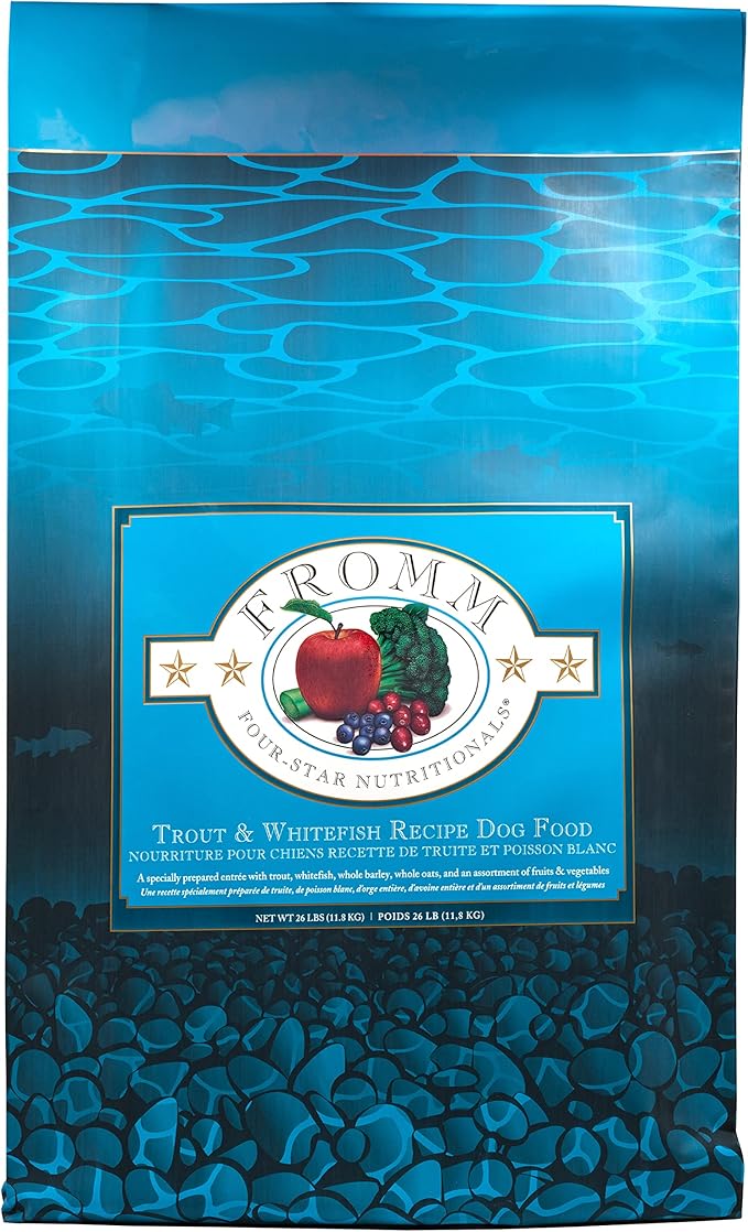 Fromm Four-Star Nutritionals Trout & Whitefish Dog Food - Premium Dry Dog Food - Trout Recipe