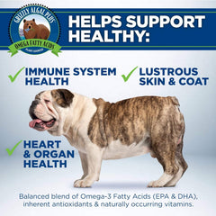 Grizzly Pet Products Algal Plus Omega 3-6-9 Food Supplement for Dogs and Cats