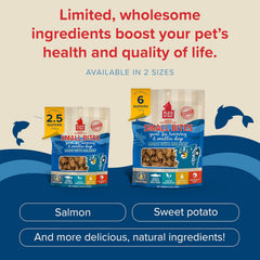 Plato Small Bites Salmon 2.5oz, Natural